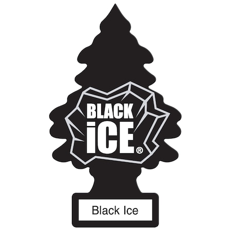 Little Trees Extra Strength AirFresh, Black Ice 2-Pack Extra Strength